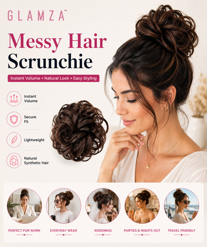 Messy Hair Scrunchies