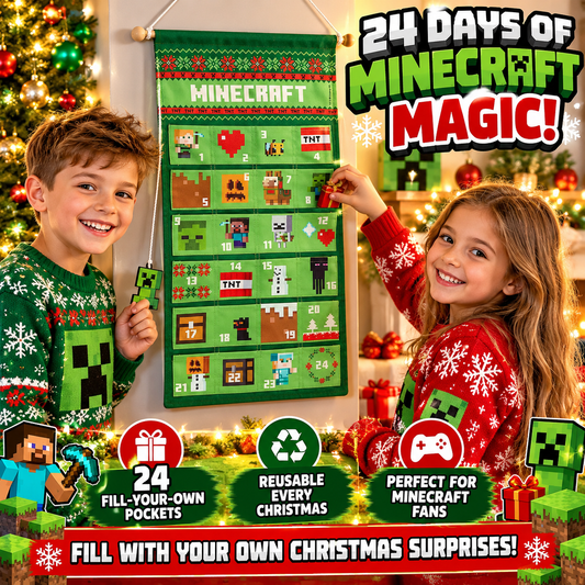 Minecraft DIY Advent Calendar