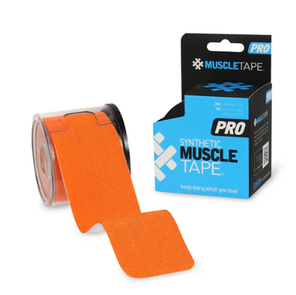 Muscle Tape - Pro- Kinesiology Injury Support Muscle Tape - 5 Metres of 20 PRE CUT Strips - 25cm x 5cm