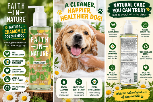 Faith In Nature Natural Chamomile Dog Shampoo 400ml