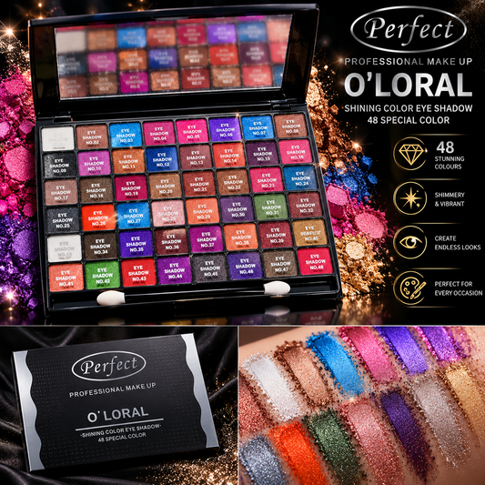 Perfect O’LORAL 48 Colour Eyeshadow Palettes