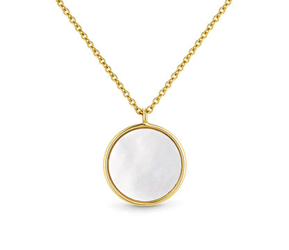 Diamond Style London - Pearl Clover Pendant in Gold plating (Item code: Pearlcloverpengold)