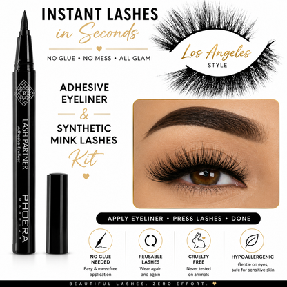 Glam Express Phoera Lash & Eyeliner Kit