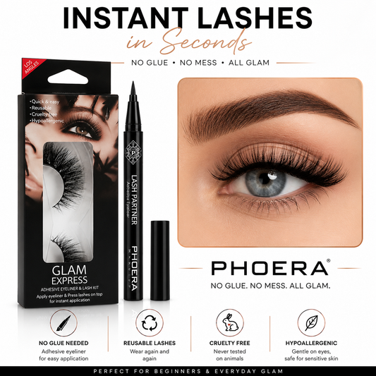 Glam Express Phoera Lash & Eyeliner Kit