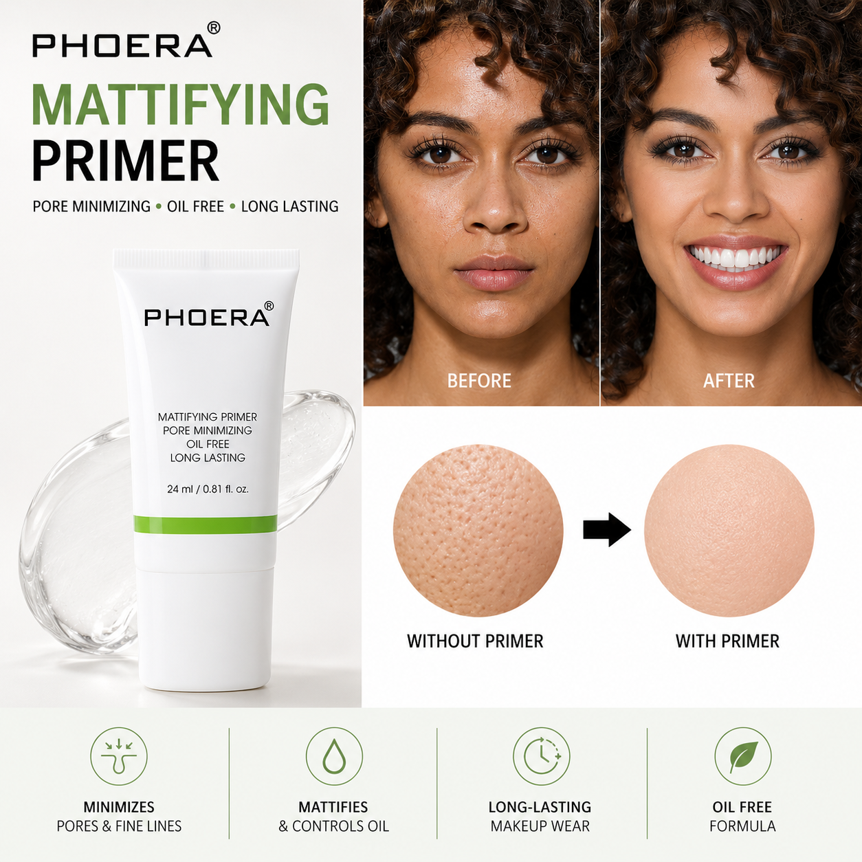 Phoera Mattifying Primer 24ml
