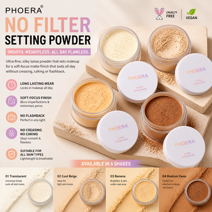 PHOERA No Filter Setting Powder