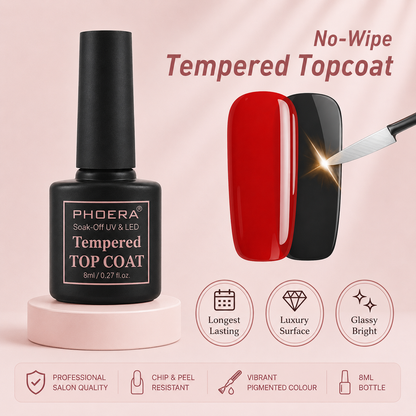 Phoera Soak-Off Gel Polish 8ml | Long-Lasting LED & UV Gel Nail Polish