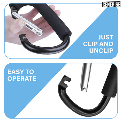 Generise 'Mummy' Buggy Pram Clip - Heavy Duty 10kg Load Capacity