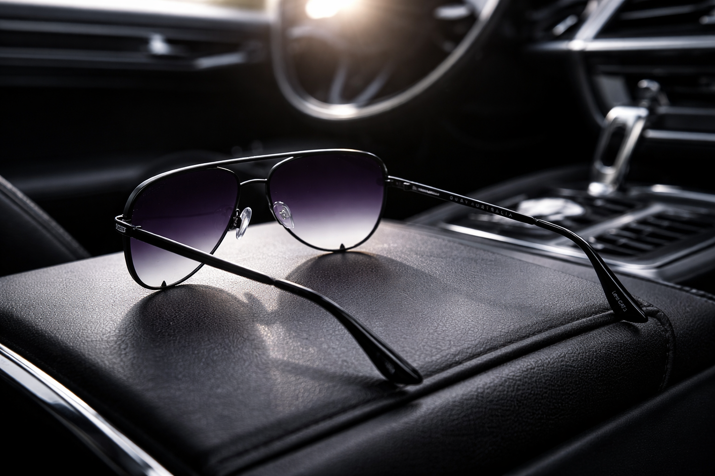 Quay Australia High Key Mini Sunglasses with Case