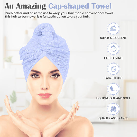 Glamza 'Speed Dry' Adult Size Hair Towel