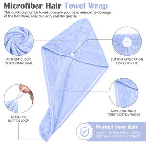 Glamza 'Speed Dry' Adult Size Hair Towel