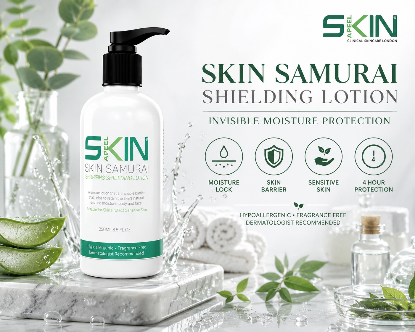 Skinapeel Skin Samurai All In One Shielding Body Lotion For Her