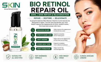 Skinapeel Bio Retinol Repair Oil with Vitamin E 60ml/ 2 fl oz