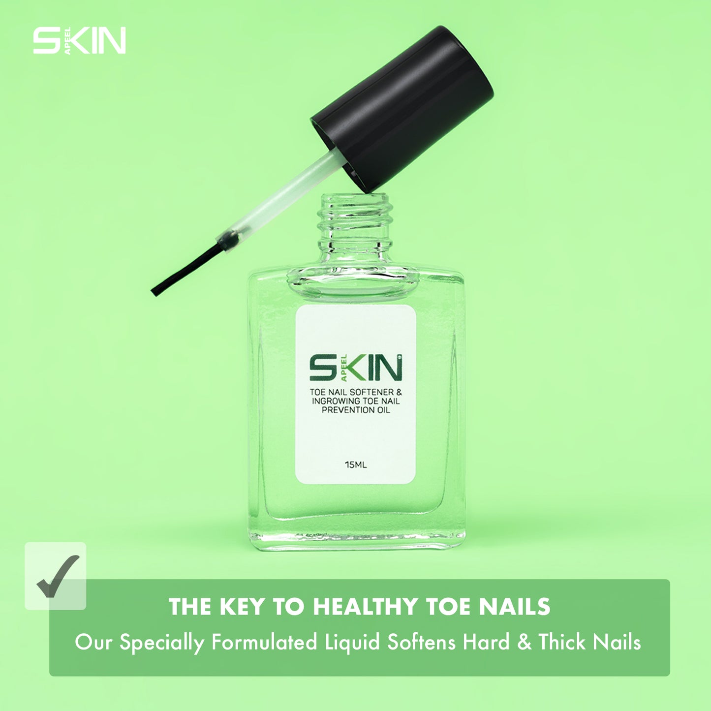 Skinapeel Toe Nail Softener and Ingrowing Toenail Prevention Oil 15ml