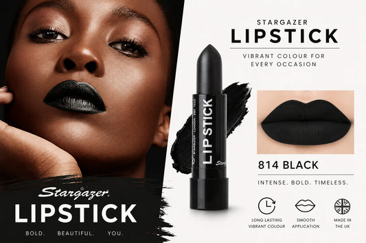 Stargazer Lipstick Glitter Black