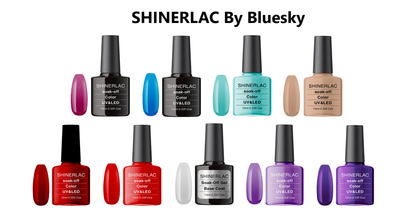 Shinerlac by Bluesky – Soak Off UV & LED Gel Nail Polish (10ml) - 80509