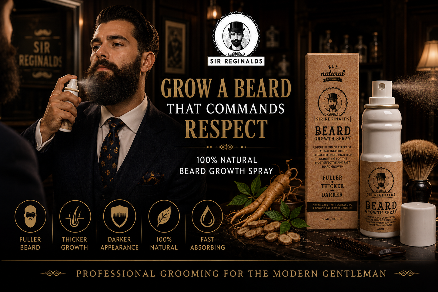 Beard Growth Spray