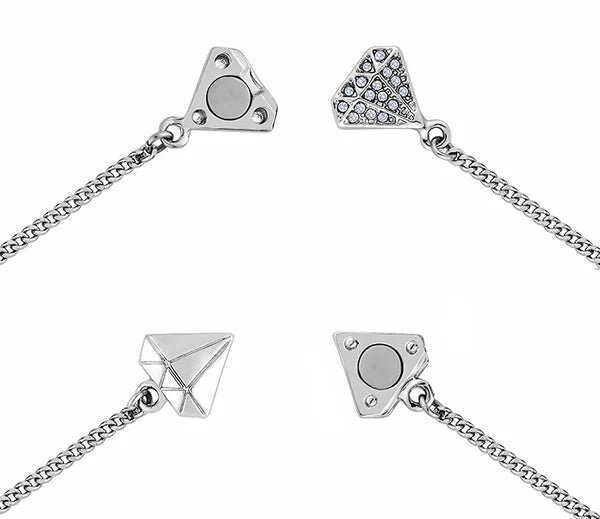 Diamond Style London - Stacker Magnetic Bracelet with Evil Eye Charm (Item code: Stackerbraevileye)