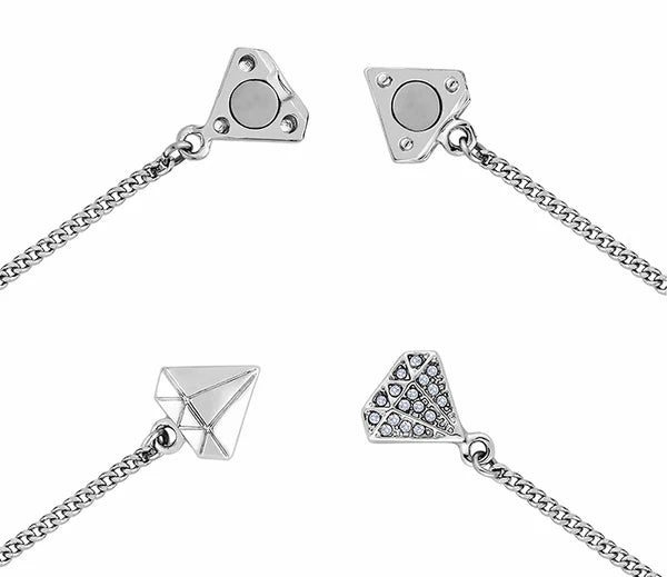 Diamond Style London - Stacker Magnetic Bracelet with Hamsa Hand Charm (Item code: Stackerbrahamsahand)