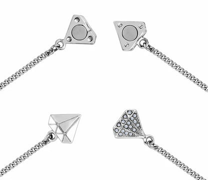 Diamond Style London - Stacker Magnetic Bracelet with Hamsa Hand Charm (Item code: Stackerbrahamsahand)