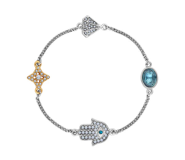 Diamond Style London - Stacker Magnetic Bracelet with Hamsa Hand Charm (Item code: Stackerbrahamsahand)
