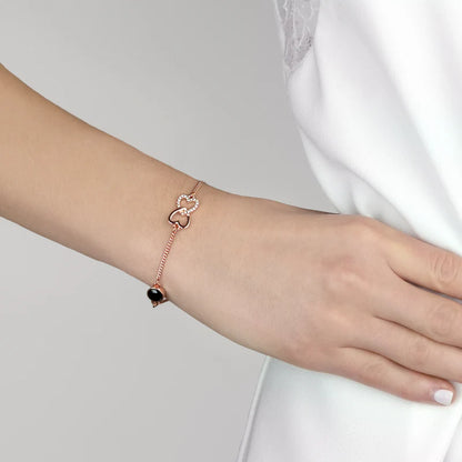 Diamond Style London - Stacker Magnetic Bracelet with Heart Charm (Item code: Stackerbraheart)