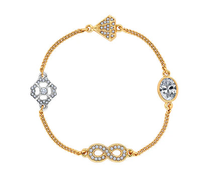Diamond Style London - Stacker Magnetic Bracelet with Infinity Charm (Item code: Stackerbrainfinity)