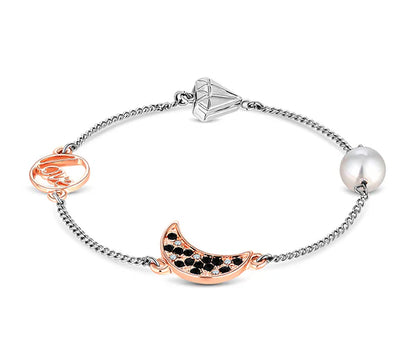 Diamond Style London - Stacker bra bracelet moon (Item code: Stackerbramoon)