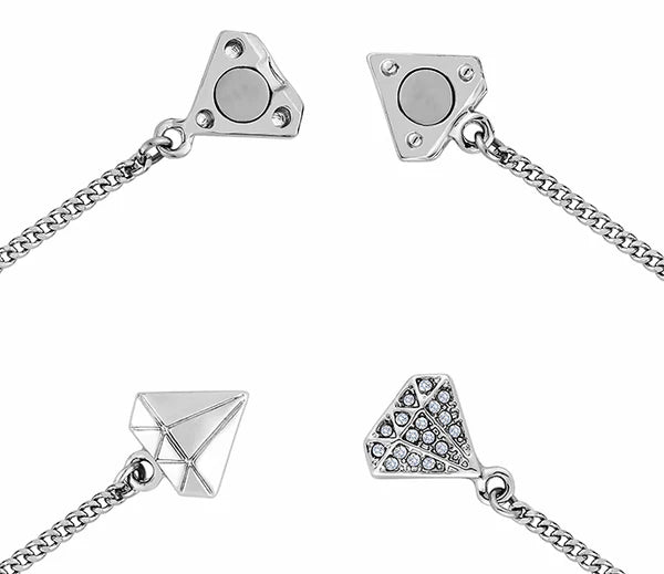 Diamond Style London - Stacker bra bracelet moon (Item code: Stackerbramoon)