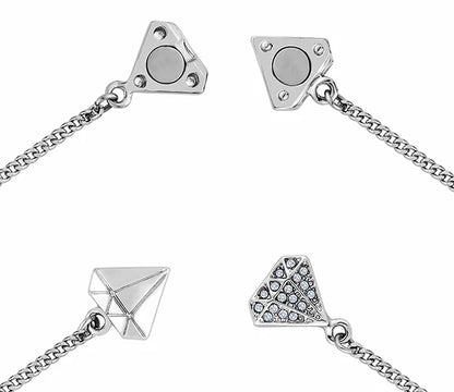Diamond Style London - Stacker bra bracelet moon (Item code: Stackerbramoon)