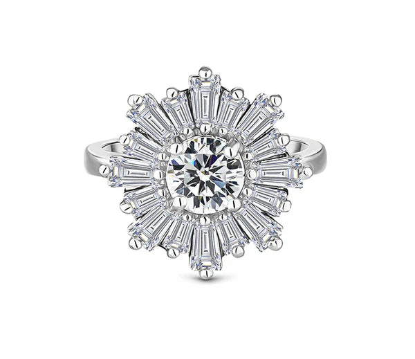 Diamond Style London - Starburst ring (Item code: Starburstring6)