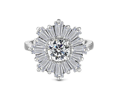 Diamond Style London - Starburst ring (Item code: Starburstring6)
