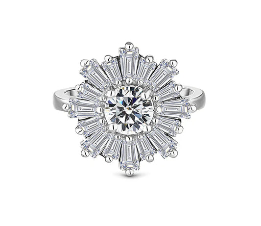 Diamond Style London - Starburst ring (Item code: Starburstring6)