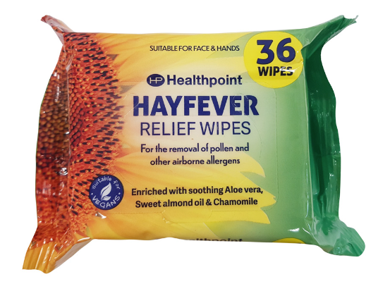 Healthpoint Generise Hayfever Wipes 36 Pack