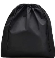 Generise Push Up Board - Drawstring Storage Bag- 38cm x 29cm - Black