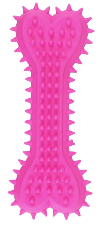 Dog Chew Toy Bone - Pink