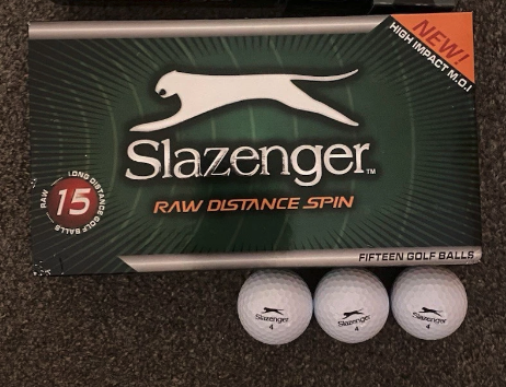 Slazenger Raw Distance Golf Balls - 15 pack