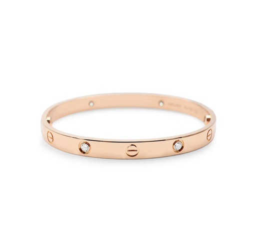 Diamond Style London - Love Bangle Rose Gold 6mm (Item code: Lovebangle4mm)