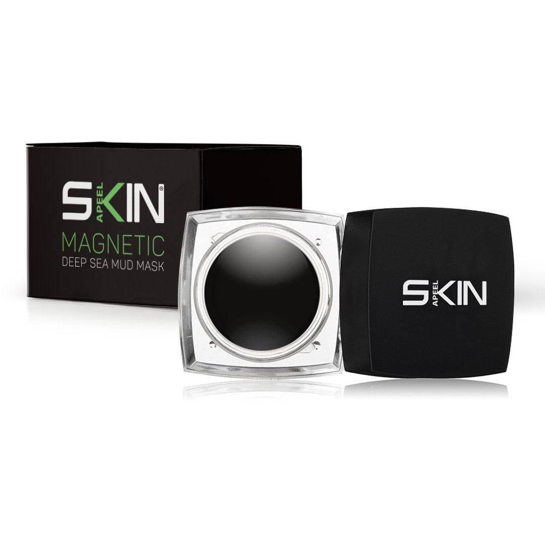 Skinapeel Magnetic Deep Sea Mud Mask With Application Spoon 50g