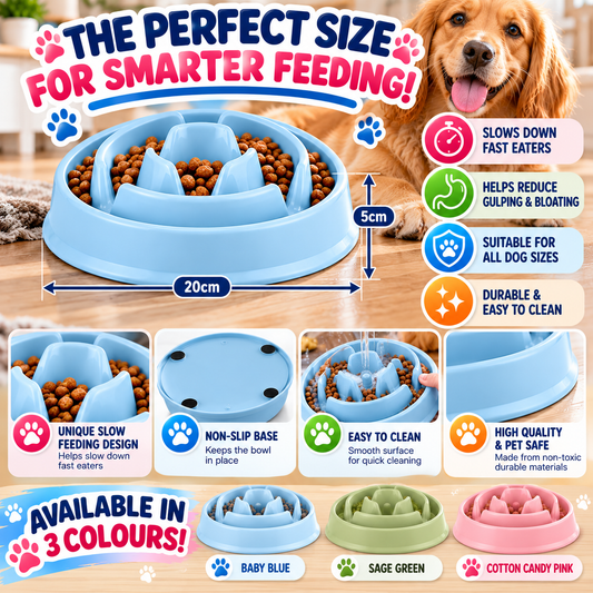 Generise Slow Feeder Dog Bowls