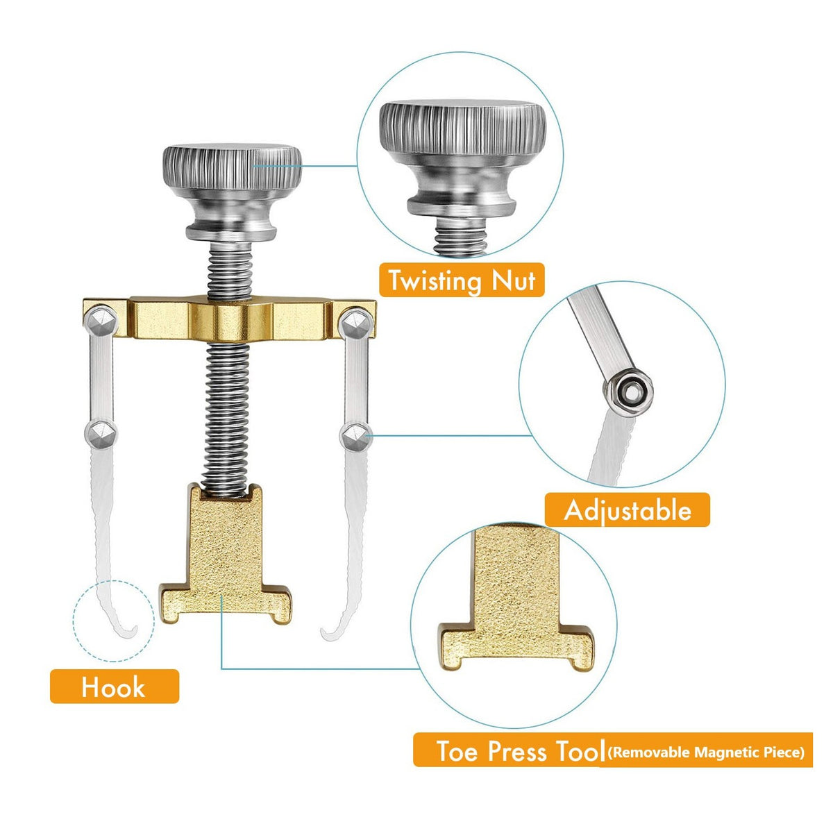 Ingrown Toenail Corrector Clamps – Professional Relief & Nail Reshaping Tool
