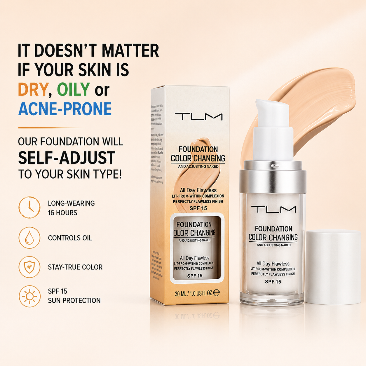 TLM™ Color Changing Foundation - Original