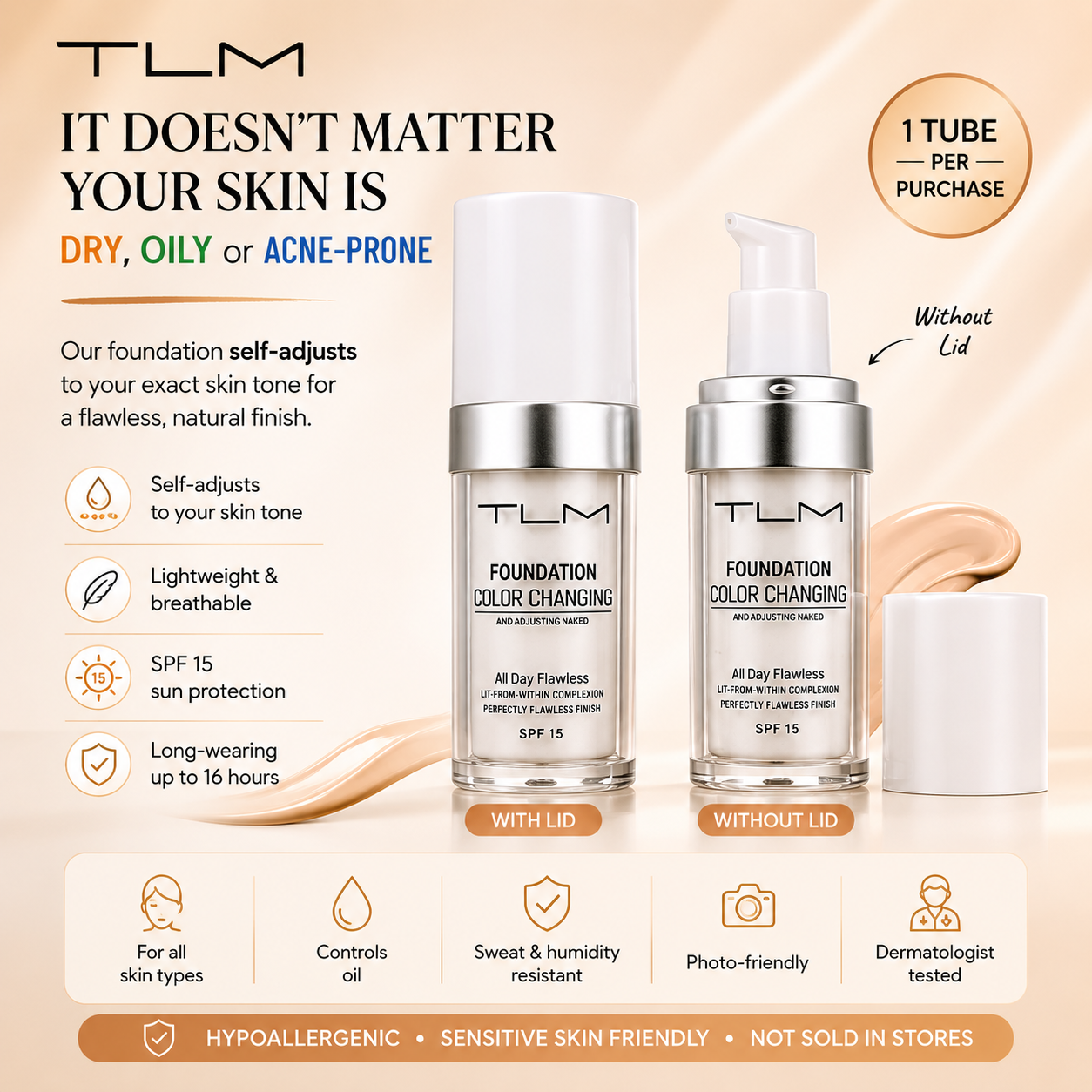 TLM™ Color Changing Foundation - Original