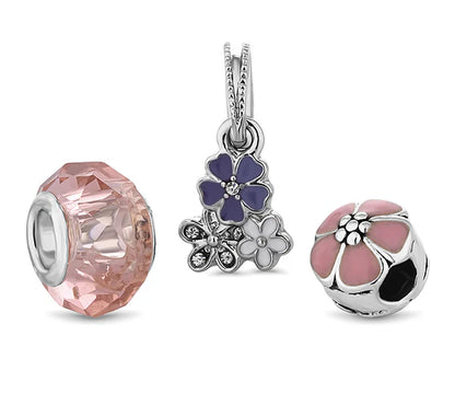 Diamond Style London - Treasure Bracelet in Blush (Item code: Treasurebrablush)