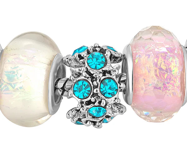 Diamond Style London - Treasure Bracelet in Multi Colour (Item code: Treasurebramulti)