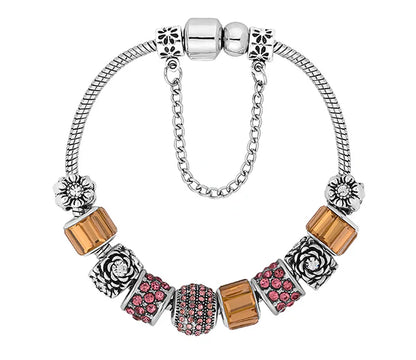 Diamond Style London - Treasure Bracelet Ochre (Item code: Treasurebraochre)