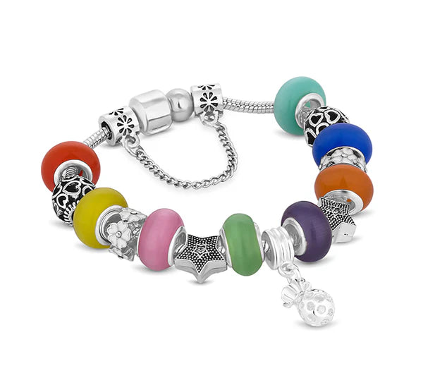 Diamond Style London - Treasure Bracelet Rainbow (Item code: Treasurebrarainbow)