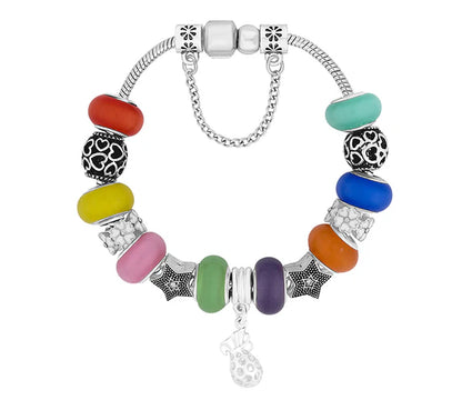 Diamond Style London - Treasure Bracelet Rainbow (Item code: Treasurebrarainbow)