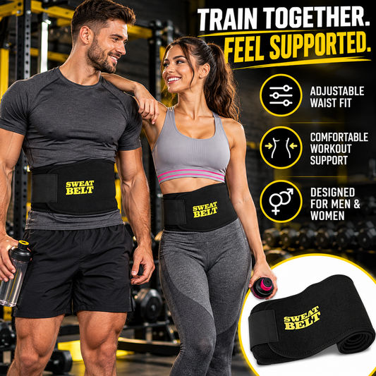 Unisex Waist Slimming Sweat Belt