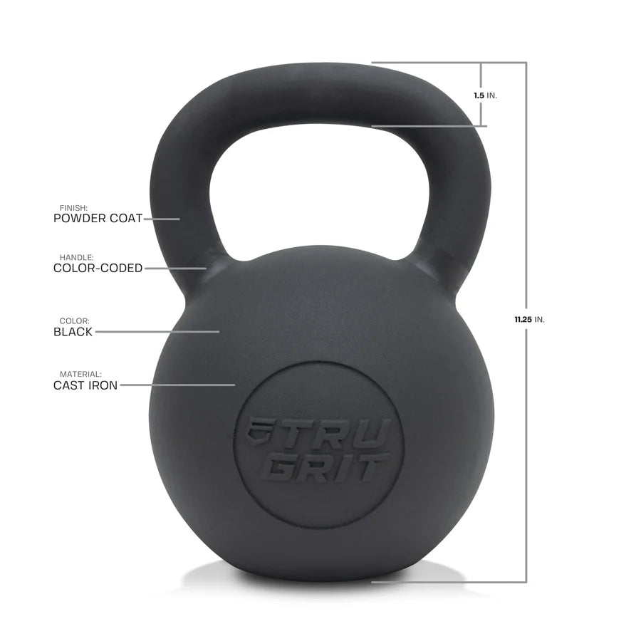 Generise Gym Cast Iron Kettlebell - 25lbs / 11.34kg